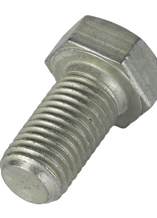 A close-up view of the AGCO Hexagonal Head Bolt - 391269X1, featuring a threaded shaft and essential for securing Massey Ferguson Models.