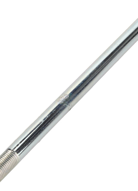 The AGCO | Tie Rod - Acp0291580, from the trusted brand AGCO, is a sturdy metallic rod with expertly threaded ends, perfect for securing structures or seamlessly connecting components.