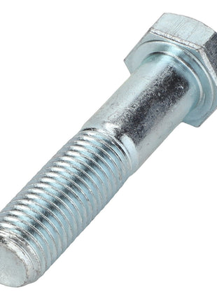 The product description for the AGCO HEXAGONAL HEAD BOLT - 0901-12-43-00 is currently unavailable. However, a close-up image reveals its key features: a metallic bolt with a hexagonal head and a threaded body.