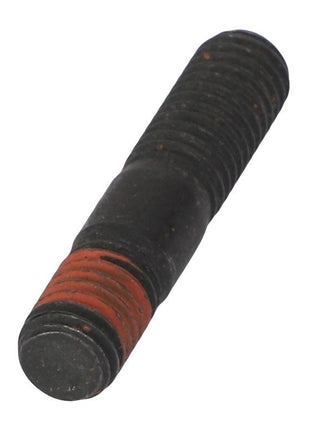 The AGCO | SETSCREW - ACP0375060 is a black metal double-ended bolt with one end partially coated in red. For any questions before ordering or to seek product support, feel free to contact support.