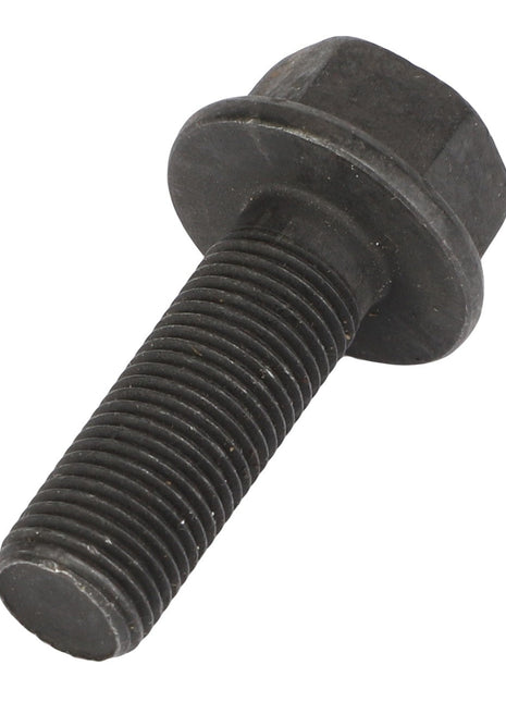 Close-up image of an AGCO HEXAGON FLANGE BOLT (model AG514771) with a threaded shaft and a built-in washer flange; no other information available.