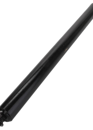 Black cylindrical metal rod viewed from an angle, displaying a bolt at one end. Product Name: AGCO | TIE ROD - AL335209 from the brand AGCO.