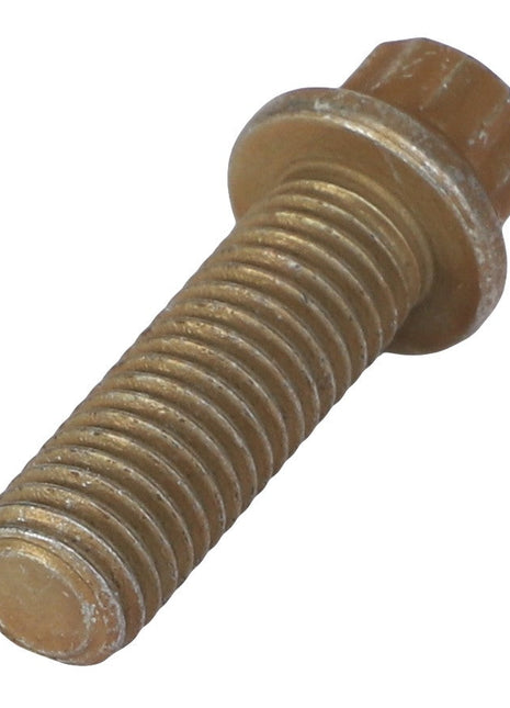 Close-up image of the AGCO Screw 12 Points Flange Head - 3009777X1, highlighting the precision engineering details.