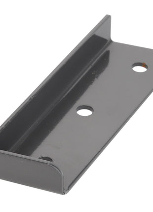 AGCO Bracket - Acw1789830: A gray metal bracket featuring three evenly spaced holes and a raised edge on one side. No further product description information is available at this time.