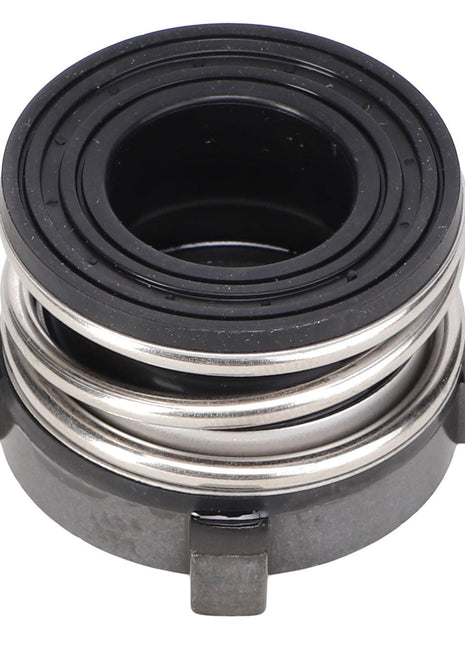 A detailed view of the AGCO | SEAL - KE534A mechanical seal assembly, featuring a black rubber sealing element, metallic coils, and gray housing components from the AGCO brand. No current product description information is available.