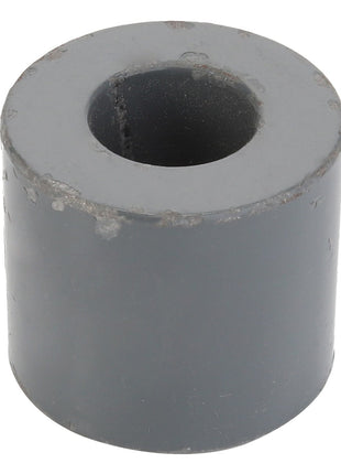 A cylindrical gray rubber or plastic spacer with a central hole, identified as the AGCO SPACER - D28786827 by the brand AGCO, currently lacking any further product description information.