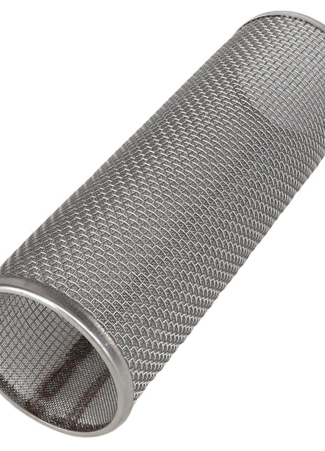 The AGCO | Screen - Ag052351 is a cylindrical metal mesh filter with a fine grid pattern, open on both ends, likely used for strainers or filtration purposes. No current product description available.