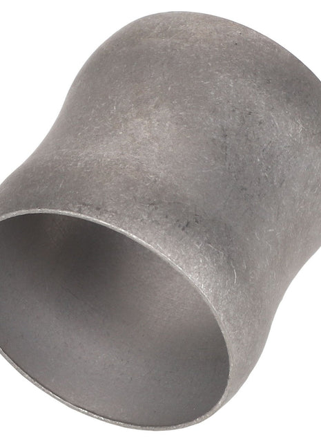The AGCO Connecting Piece - Acp0358700 is a durable metal pipe reducer with a visibly wider and narrower end, ideal for seamlessly connecting pipes of varying diameters.