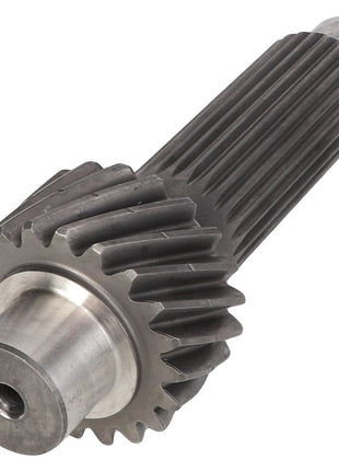 Currently, no product description information is available for the close-up of the AGCO Countershaft - Acw1698140 with helical teeth.