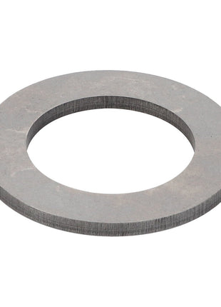 The AGCO | Disc - F178302020319 is a flat, circular metal washer featuring a large central hole and smooth edges. No current product description available.
