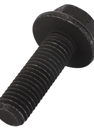 A close-up of an AGCO Slotted Hex Flange Head Screw (model Acw4733070) with coarse threading, shown against a plain white background.