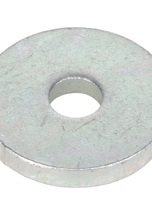 The AGCO Special Washer - Acx2769760 is a metallic flat washer with a central hole, designed to distribute the load of a threaded fastener. Unfortunately, no current product description information is available.