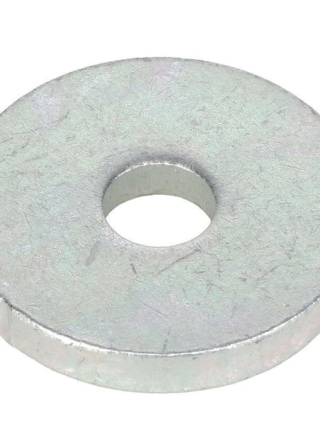 The AGCO Special Washer - Acx2769760 is a metallic flat washer with a central hole, designed to distribute the load of a threaded fastener. Unfortunately, no current product description information is available.