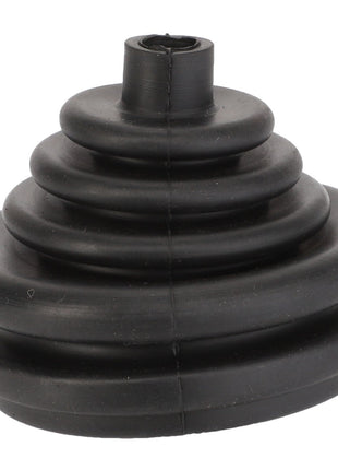 A black rubber accordion-style dust cover with a cylindrical opening at the top, marketed as the AGCO | BELLOWS - D46100688 by the brand AGCO. No current product description information is available.