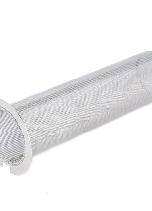 A cylindrical metal mesh filter with a flat rim on one end, designed for water separation and filtration purposes, known as the AGCO | Fuel Filter Cartridge - Acw2009700 from the AGCO brand.