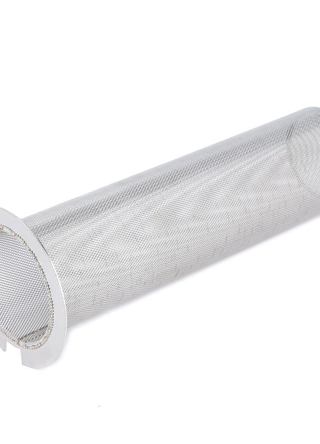 A cylindrical metal mesh filter with a flat rim on one end, designed for water separation and filtration purposes, known as the AGCO | Fuel Filter Cartridge - Acw2009700 from the AGCO brand.