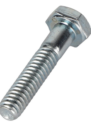 A detailed image of the AGCO Hexagonal Bolt - Acp0147910, showcasing its perfectly threaded shaft.