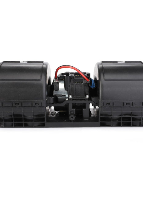 The AGCO Fan - Acw1027750, a black dual blower motor assembly with wiring and connectors commonly used in HVAC systems for vehicles, currently has no product description information available.