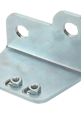 The AGCO Bracket - Acp0336890 features two bolts and dual holes for secure mounting.