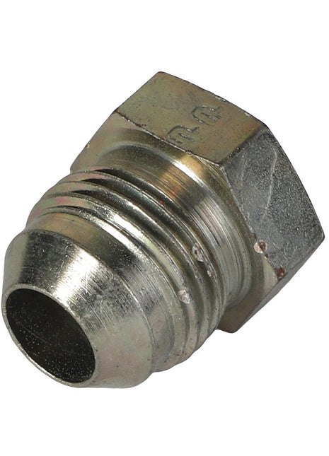 A close-up of the AGCO metallic threaded hexagonal fitting, PLUG - AG706265, with no current product description information available.