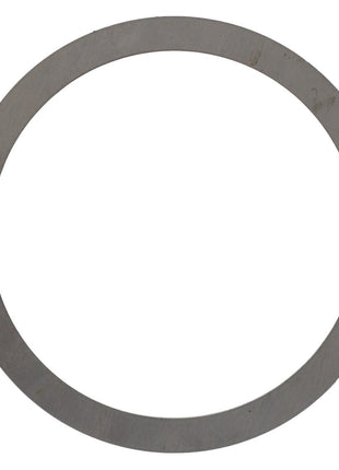 An AGCO | DISC - F716300020170, a sleek, flat, circular metal washer with a smooth surface and even edges.