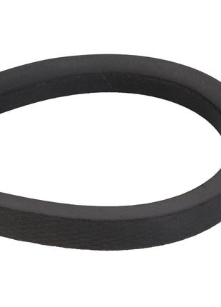 Unfortunately, no product description information is available for the close-up image of the AGCO black rubber V-belt, BELT - D41953700, which is commonly used in mechanical applications for driving rotating components.