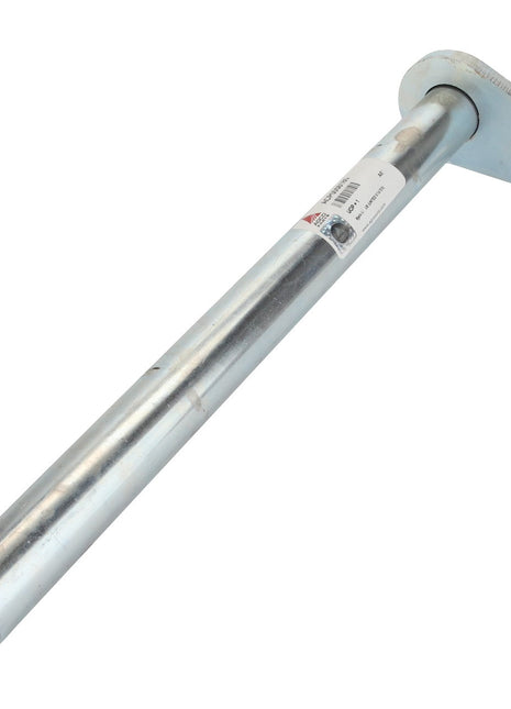 The AGCO | Hinge Pin - Acp0058180 by AGCO is a metal tool featuring a cylindrical handle and a flat, notched end, commonly employed for mechanical or construction tasks.