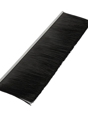 Introducing the AGCO | Strip - Acw9509820: a robust broom head featuring stiff, black bristles and an attachment for a straight metal handle. Perfect for tough cleaning tasks.