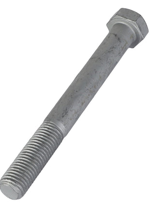 Close-up view of the AGCO Hexagonal Bolt - Acw0773680, featuring a partially threaded shank. No current product description information is available.