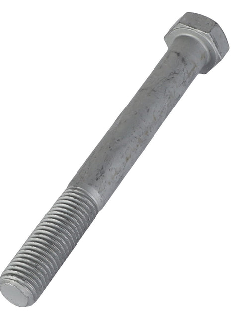 Close-up view of the AGCO Hexagonal Bolt - Acw0773680, featuring a partially threaded shank. No current product description information is available.