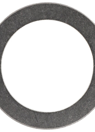 The AGCO Adjusting Washer - Acp0499990, a flat, circular metal washer with a central hole, viewed from above on a plain background. No current product description available.