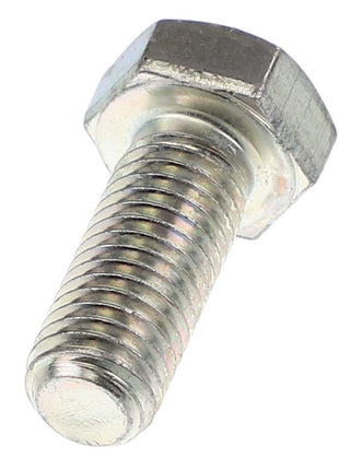A close-up image of the AGCO | Hex Cap Screw - Va020967, a metallic hexagonal-head bolt with visible threads.