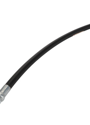 A flexible hydraulic hose by AGCO, model Acp0012510, featuring durable metal connectors at both ends.
