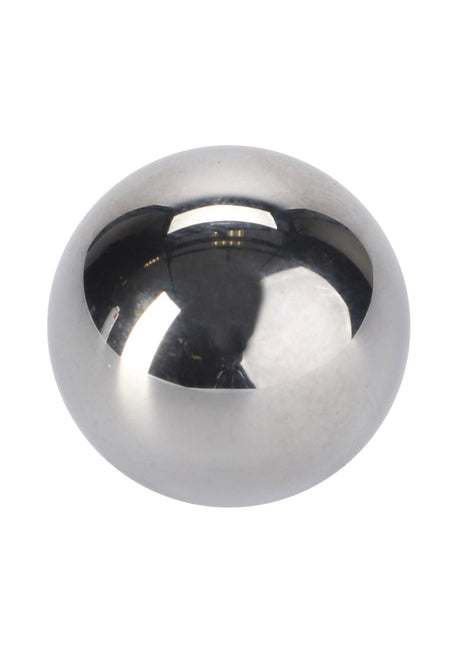 A shiny, reflective AGCO | BALL - D41646700 with a smooth surface is centered against a plain white background.