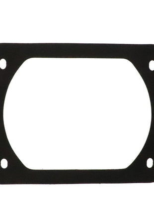 A rectangular black AGCO gasket (model Acw1207010) with rounded edges and four screw holes, one in each corner, displayed on a white background.