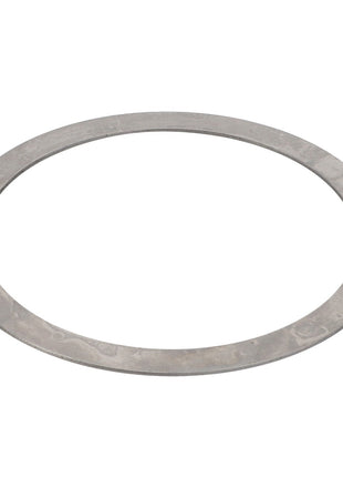 A flat, circular AGCO Disc - F716300020162 metal washer with a smooth surface is pictured against a plain white background.