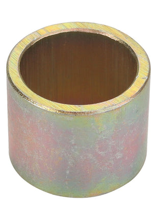 Introducing the AGCO | BUSH - D26733671, a cylindrical metal bushing with a hollow center and a slightly textured surface.