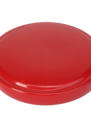 A sleek AGCO Fuel Tank Cap - ACP0698930 with a smooth, glossy surface and a well-defined edge sits elegantly against a plain white background.