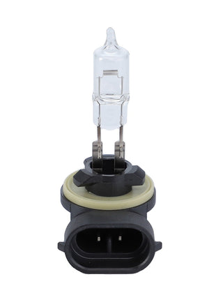 The AGCO | Bulb, Halogen, 3.9 AMPS - AG520989 is an automotive light bulb with a black, green, and beige base, known for its efficiency and reliability. It is typically used for vehicle headlights and comes from the trusted brand AGCO.