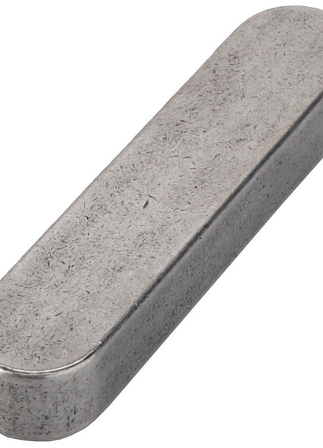 The AGCO | Parallel Key - Fel108319 is a sleek, metallic rectangular block with rounded ends and a smooth, textured surface. Currently, there is no detailed product description available.