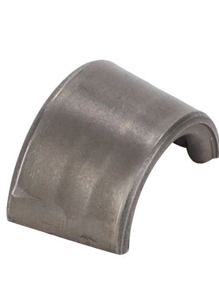 A sleek, curved AGCO Valve Spring Key - F530200410380 is viewed from an angle on a plain white background.