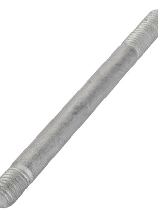 A threaded metal rod with threading on both ends, known as the AGCO Stud Bolt - Acp0676990.