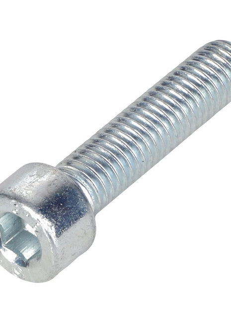 Introducing the AGCO | SCREW - ACP0410760, a silver, steel hex socket screw with a partially threaded shaft and a cylindrical head. For additional information, please contact support.