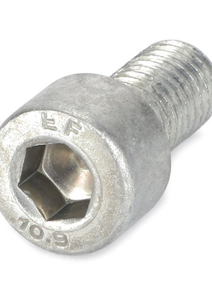 An AGCO Hex Socket Screw (3009285X1) in silver, featuring the engravings "10.9" and "EF" on its head, measuring 24.08mm in length.