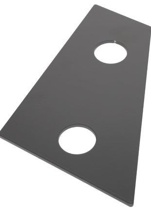 No current product description available: The AGCO | Gusset - Acx3543190 by AGCO is a rectangular gray panel featuring two circular openings.