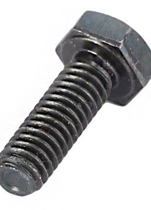 A close-up image of the AGCO Hexagonal Head Bolt (Model F650153021310), featuring a metallic threaded shaft. No current product description available.