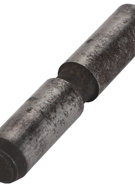 The AGCO Dowel (Fel150329) is a cylindrical metal pin featuring a textured, worn surface. It has a central indented section and appears to be made of steel. No current product description is available.