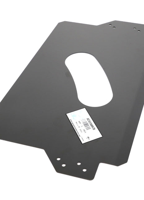 A rectangular AGCO Wear Plate (ACx3168470) with an irregular central cutout and a small white label attached; no current product description information is available.