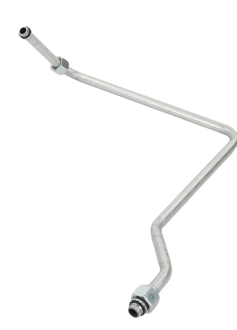 The AGCO Pipe - Acw3599920 is a long, bent metal pipe featuring threaded fittings at both ends, commonly utilized in automotive or machinery applications. Unfortunately, no further product description information is available at this time.