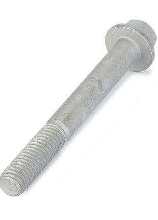 Close-up of the AGCO Hexagonal Head Bolt - F119200210750, showcasing threading on one end and a hexagonal head on the other. No current product description available.